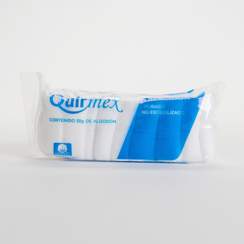 algodon plisado de 50g quirmex