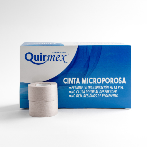 cinta micropor quirmex en color piel