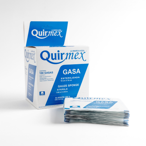 gasa esteril quirmex de 10 x 10cm